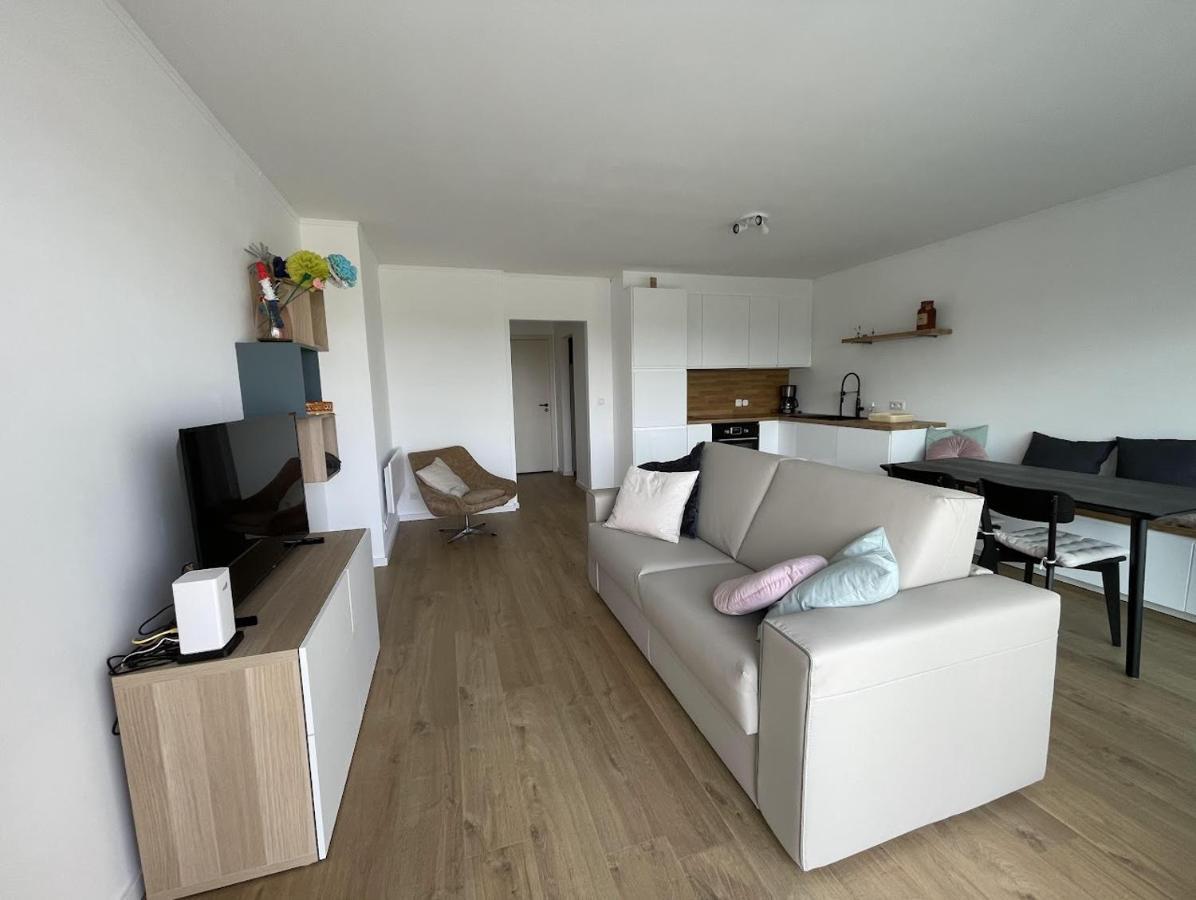 Moderne Studio Aan Het Strand In Oostduinkerke-Bad Коксейде Екстер'єр фото