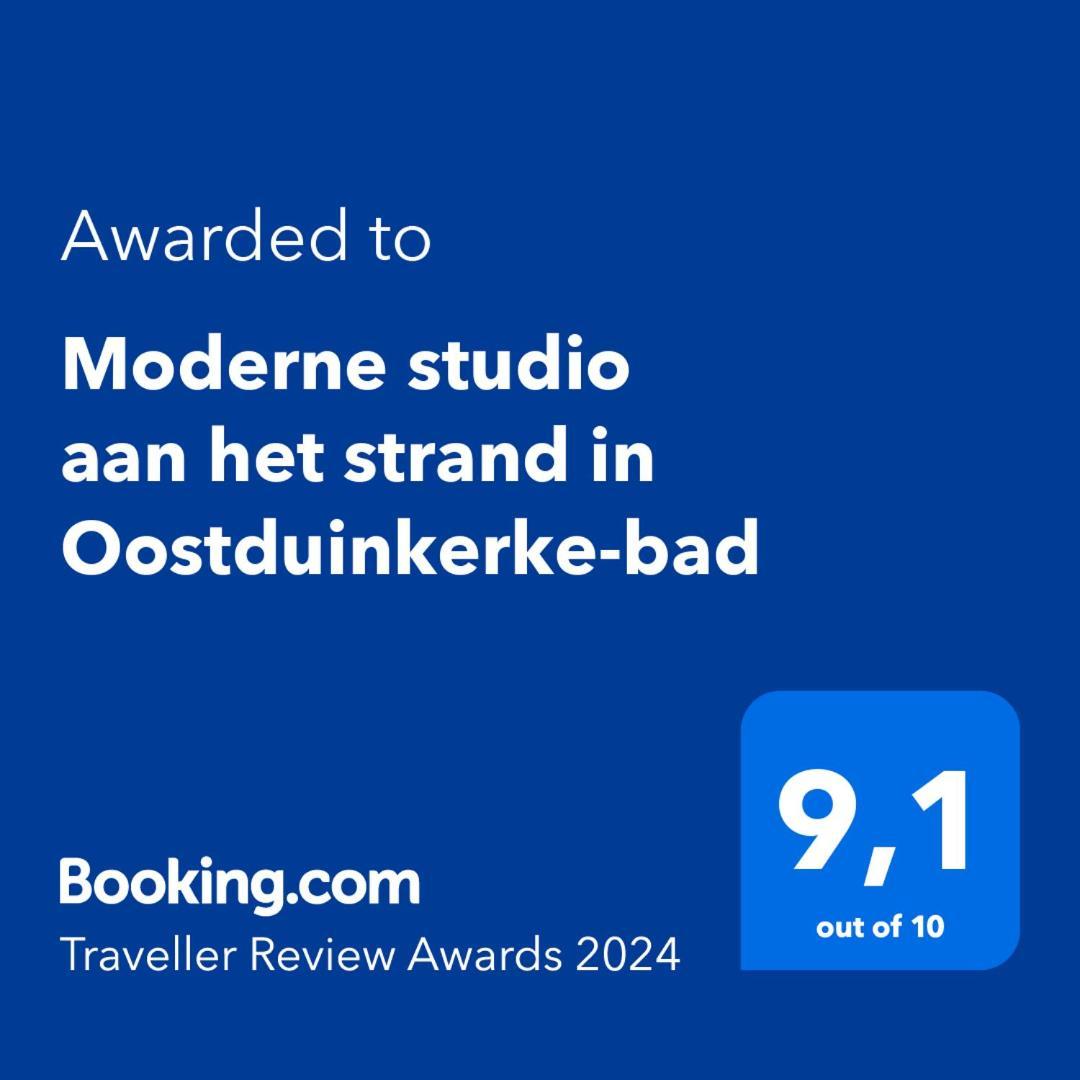 Moderne Studio Aan Het Strand In Oostduinkerke-Bad Коксейде Екстер'єр фото
